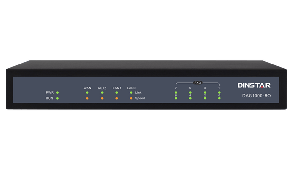 DAG1000-8O 8 * FXO Analog VoIP Gateway