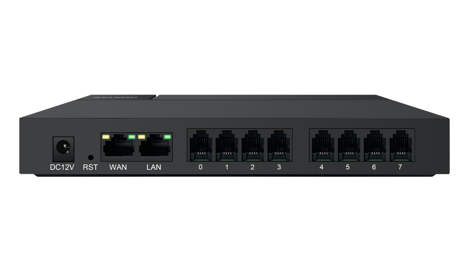 DAG1000-8S(GE) 8 FXS Analog VoIP Gateway